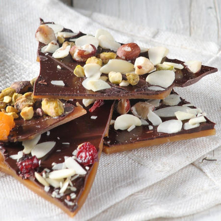 DARK CHOCOLATE TOFFEE